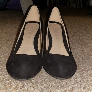 CL by Laundry Black Heels